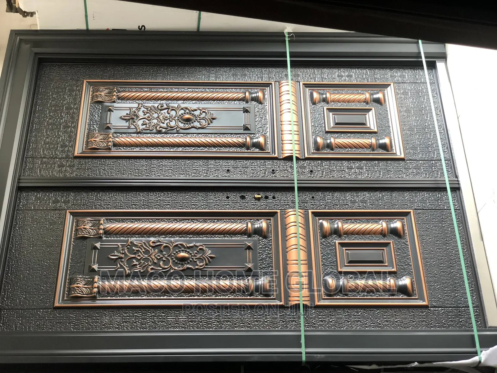 6ft by 8ft Copper Cast Door
