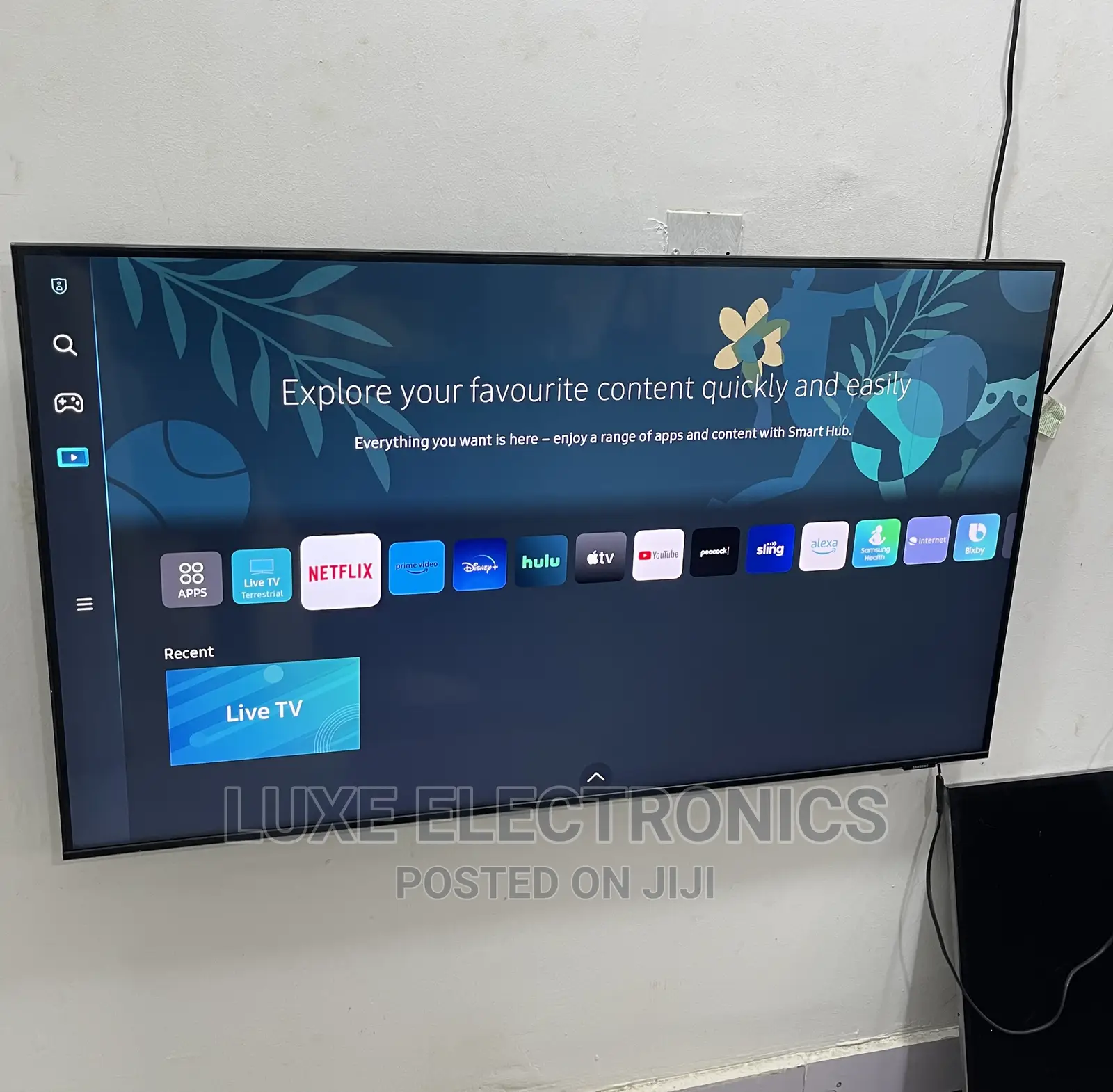 50 Inches Samsung Crystal Uhd Smart Tv 2023 Model