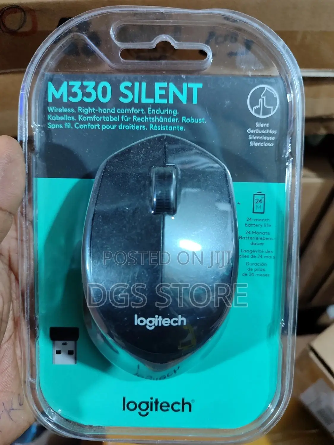 Logitech M330 Silent Wireless Mouse