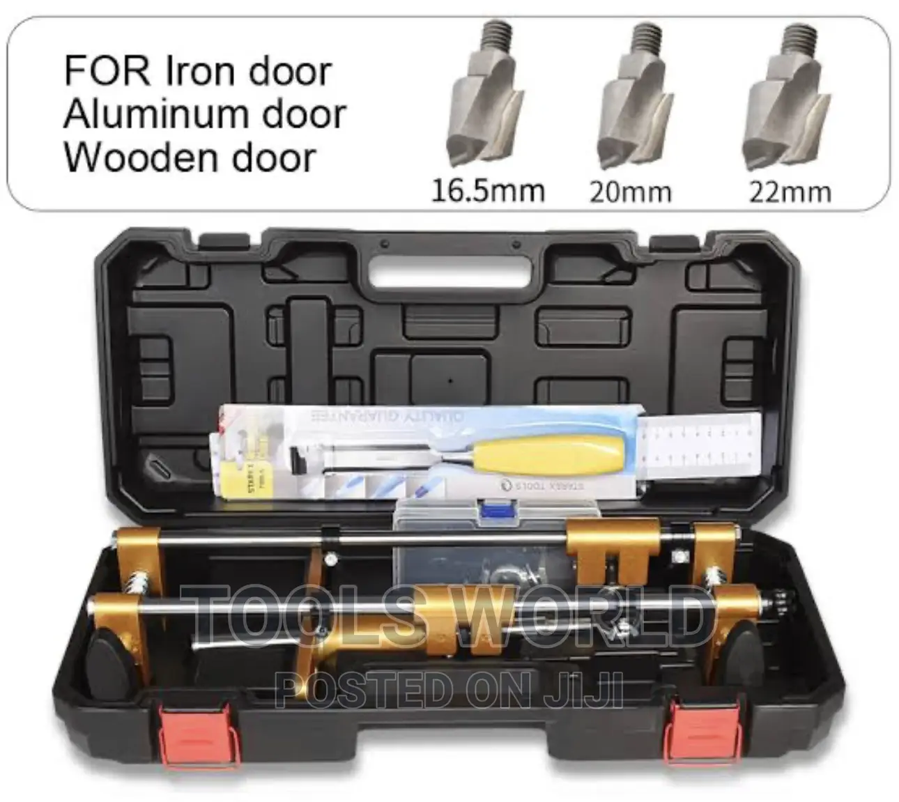 Door Lock Hole Opener Kit Lock Mortiser for Wooden Doors
