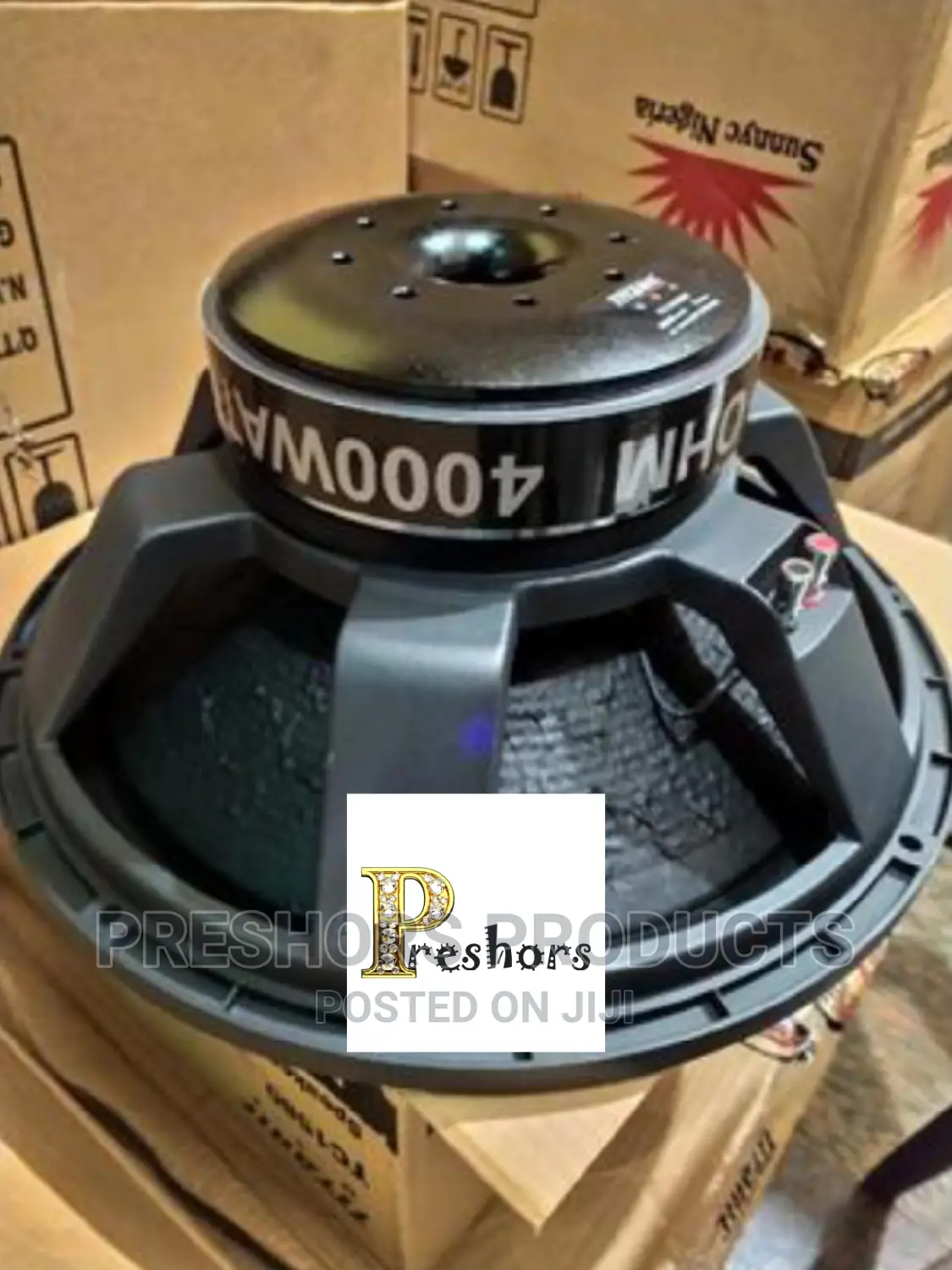 Original Titanic Heavy Duty 4000watts 18inches Speaker