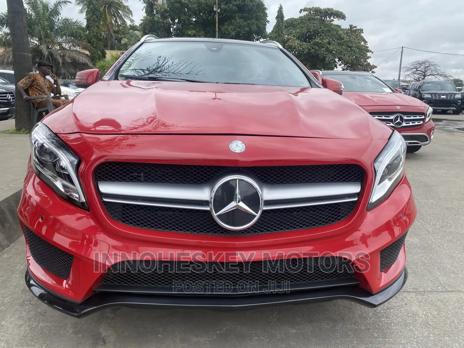 Mercedes-Benz GLA 250 2017 Red