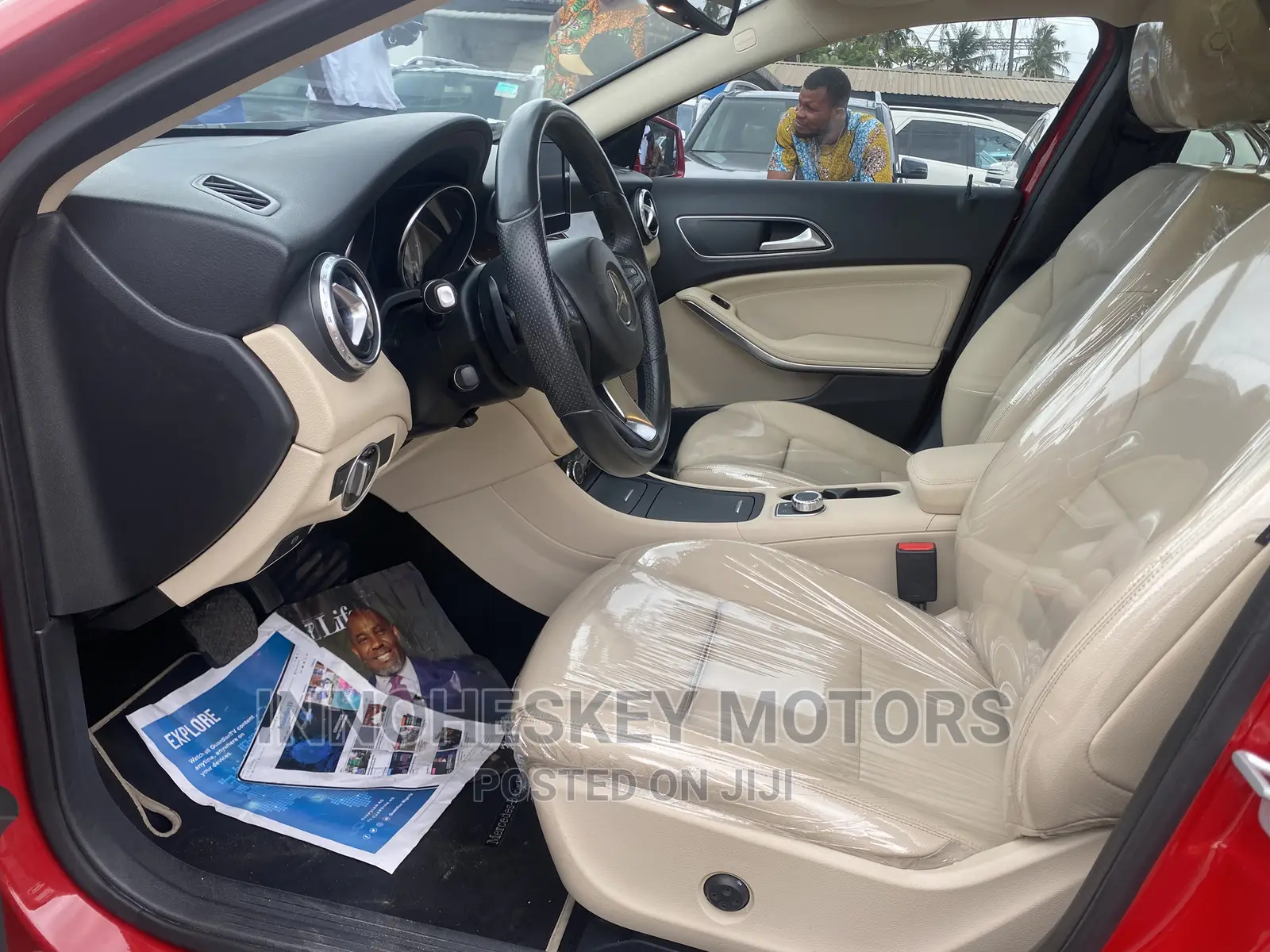 Mercedes-Benz GLA 250 2017 Red