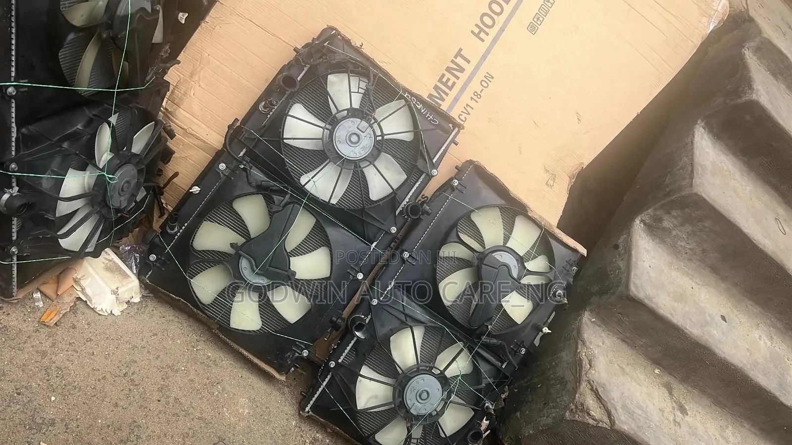 Complete Radiator and Fan 2014 Honda Accord