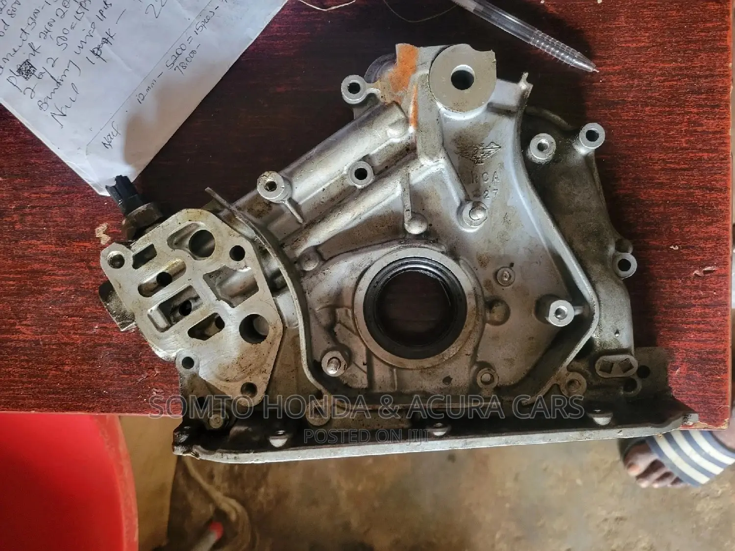 Oil Pump Acura ZDX 2010-2013