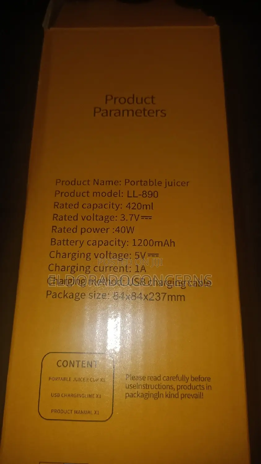 Original Rechargeable Portable Mini Juicer( Wholesale Price)