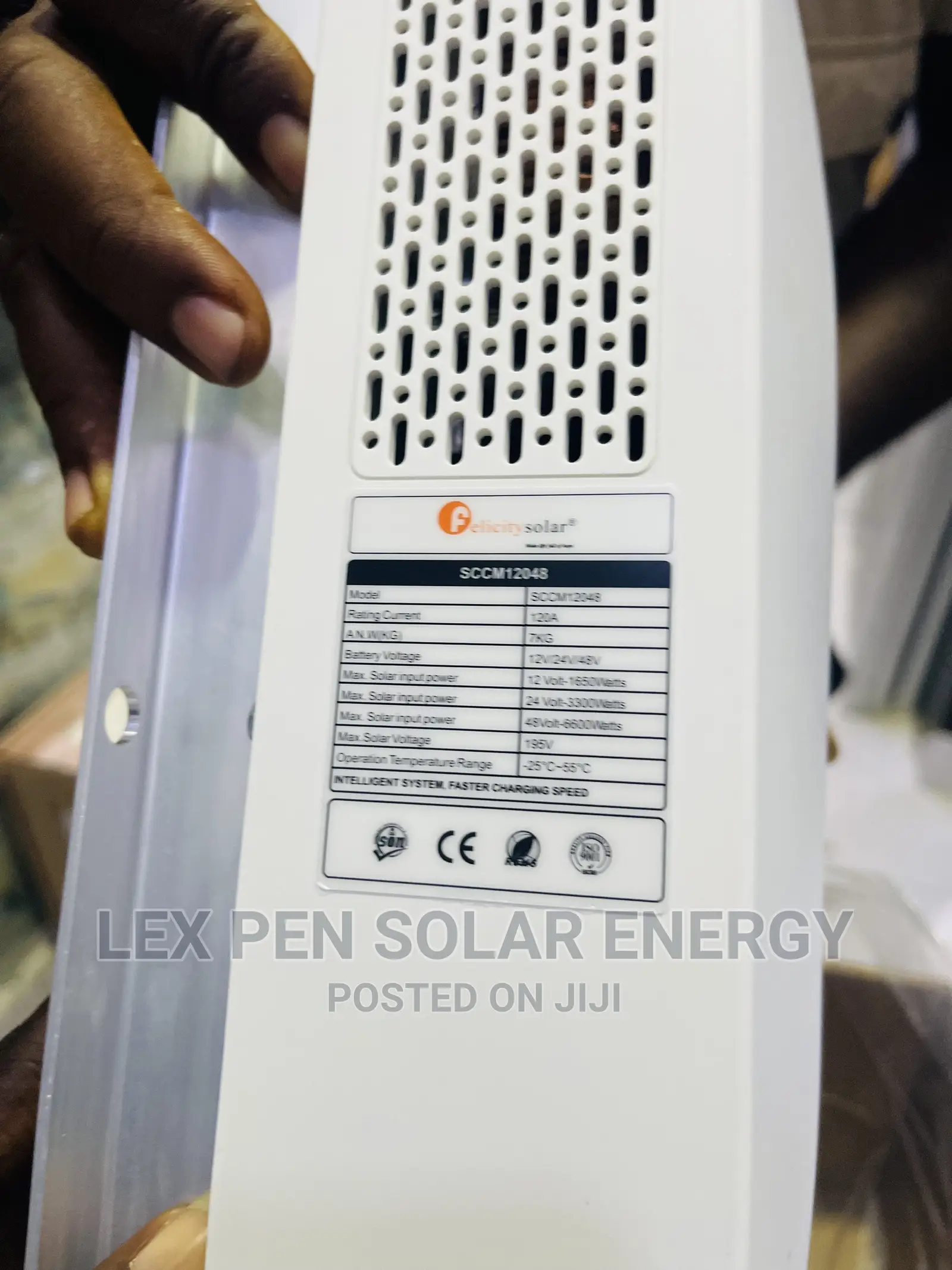 120ah MPPT 12/24/48v Felicity Solar Charge Controller