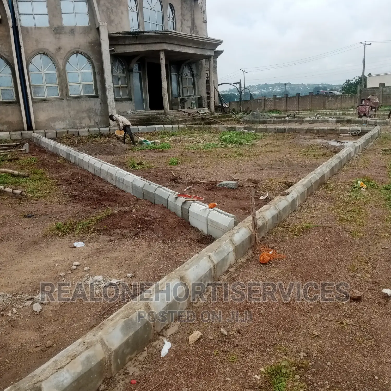 Kerbs (Curb) to Protect Building Structure Control Erosion