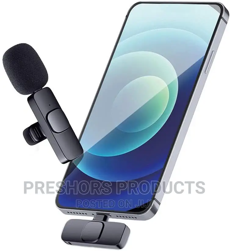 2 in 1 Wireless Lavalier Microphone