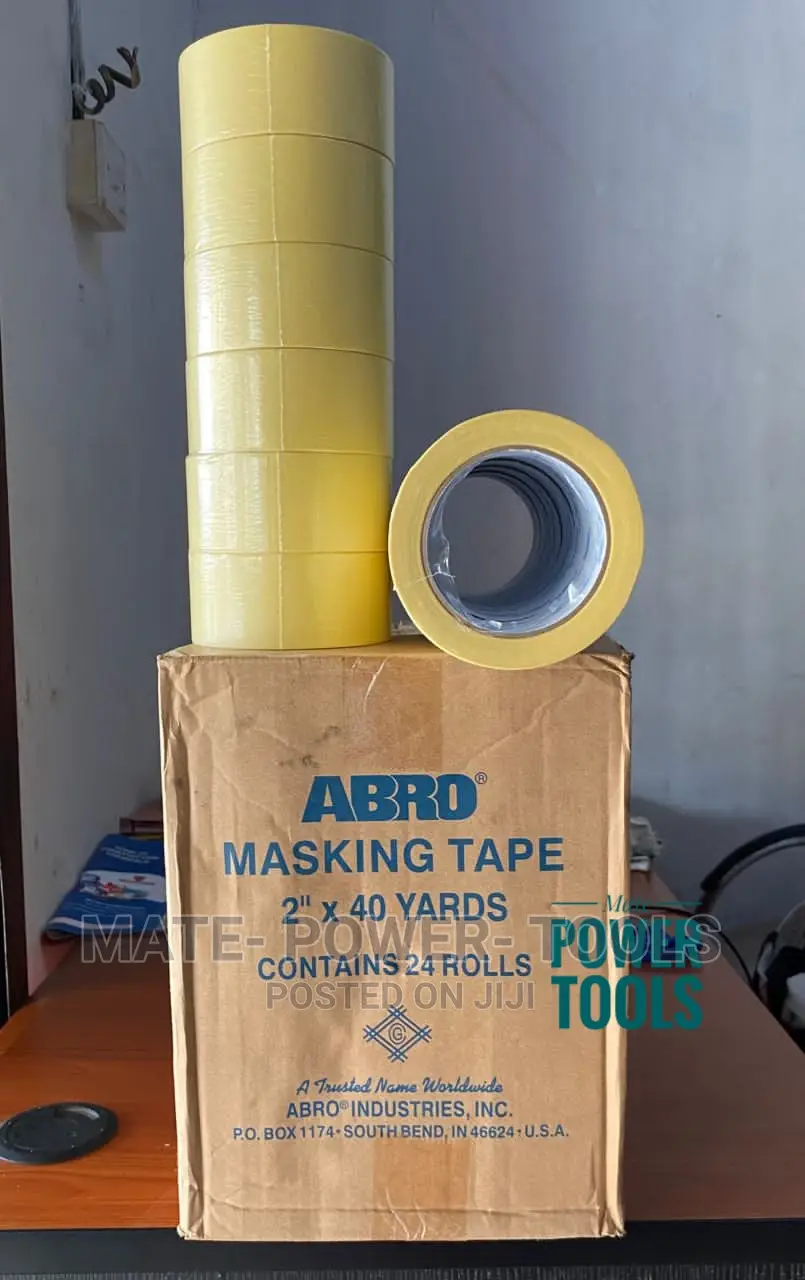 Abro Masking Tape 2" X 40 Yards