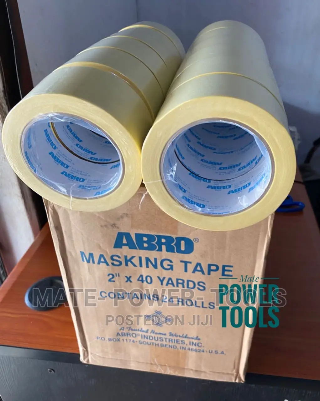 Abro Masking Tape 2" X 40 Yards