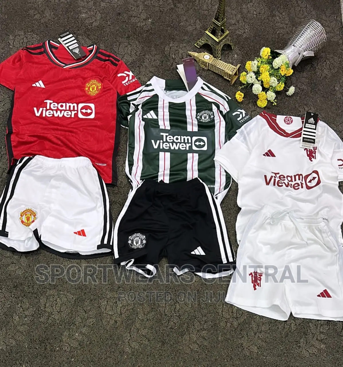 Manchester United Home Away Third Kit 2023/20/4 Kid Jersey