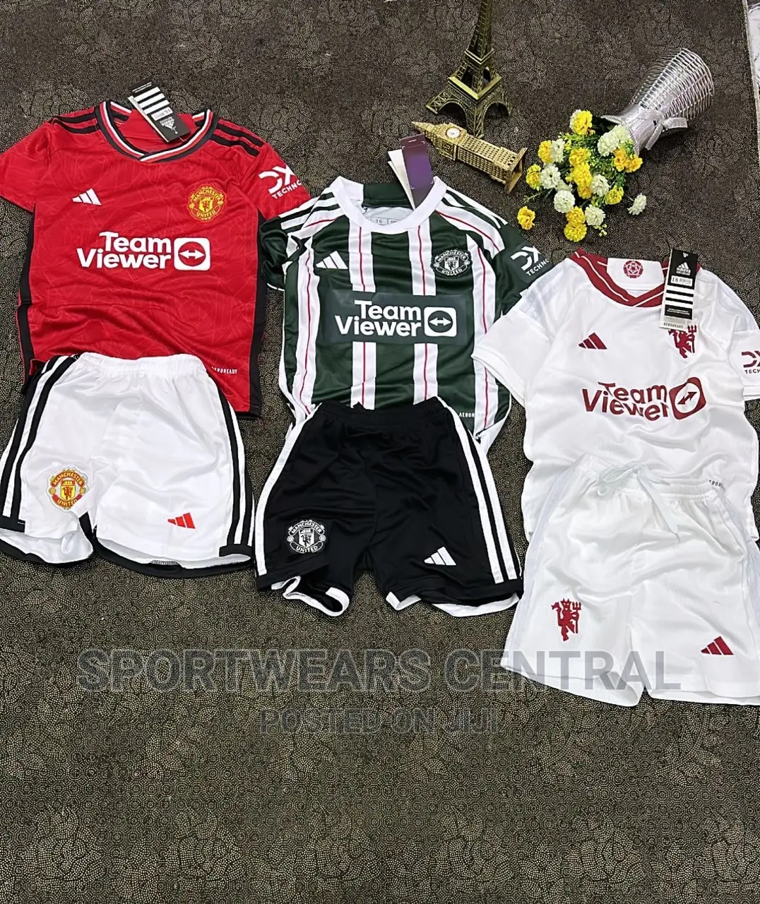 Manchester United Home Away Third Kit 2023/20/4 Kid Jersey