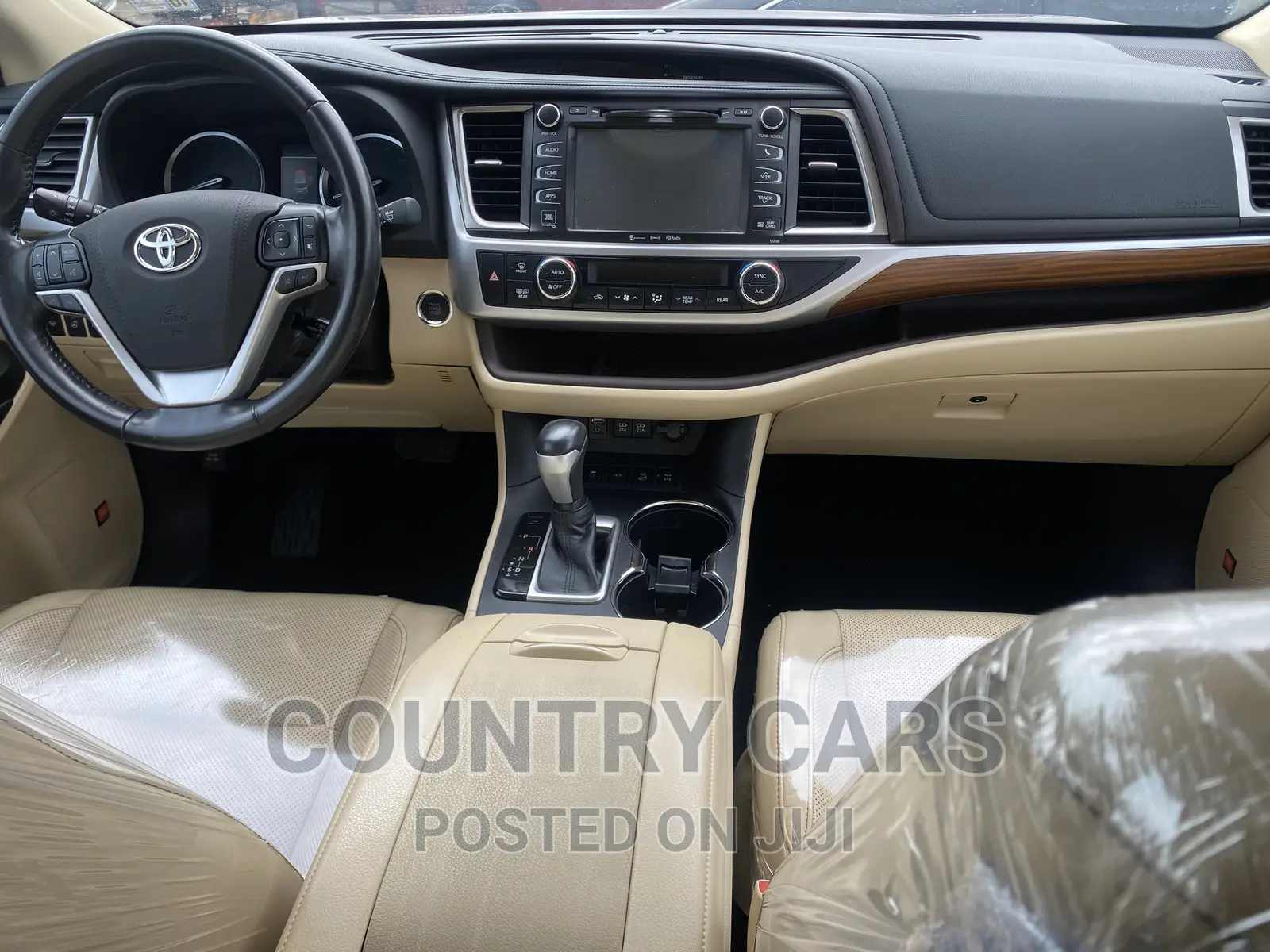 Toyota Highlander Limited Platinum 2019 Red
