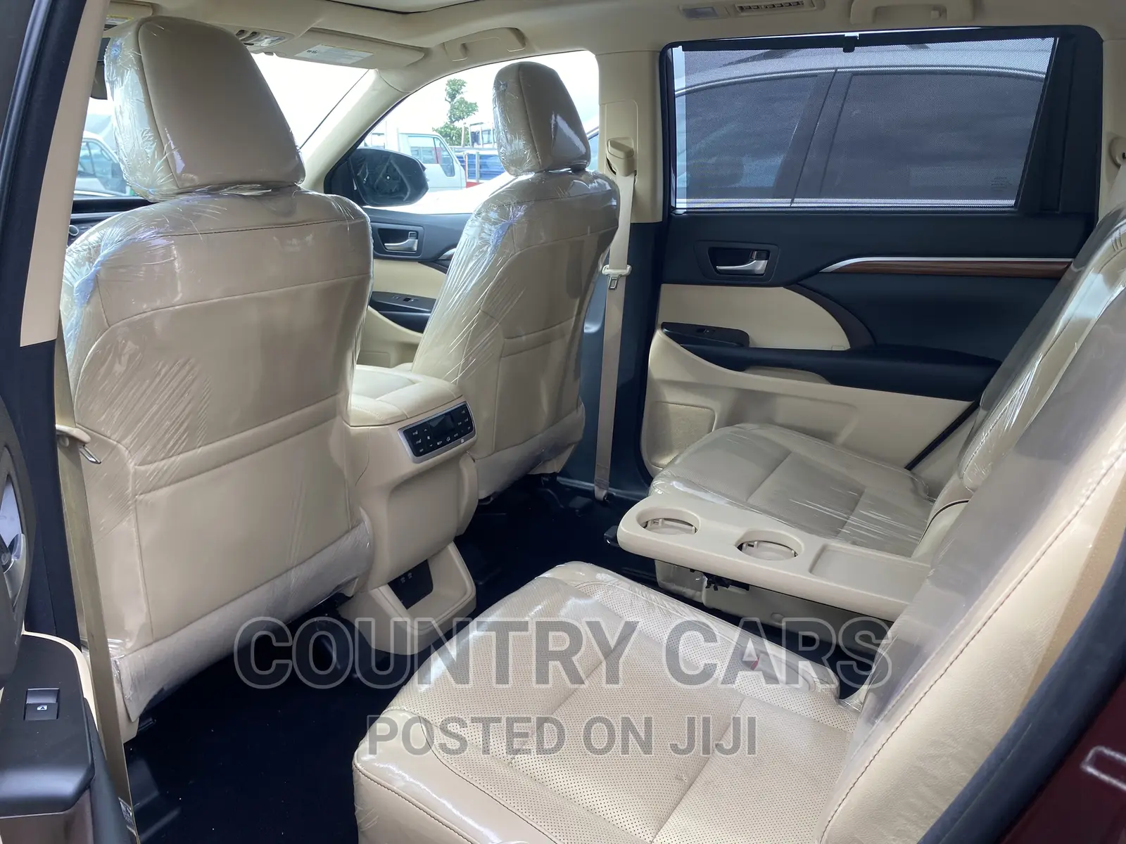Toyota Highlander Limited Platinum 2019 Red
