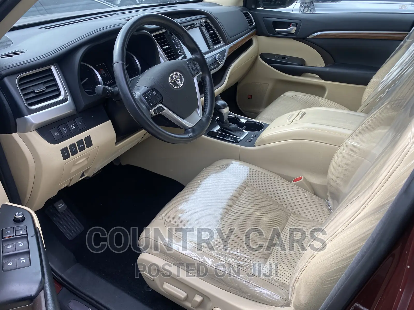 Toyota Highlander Limited Platinum 2019 Red