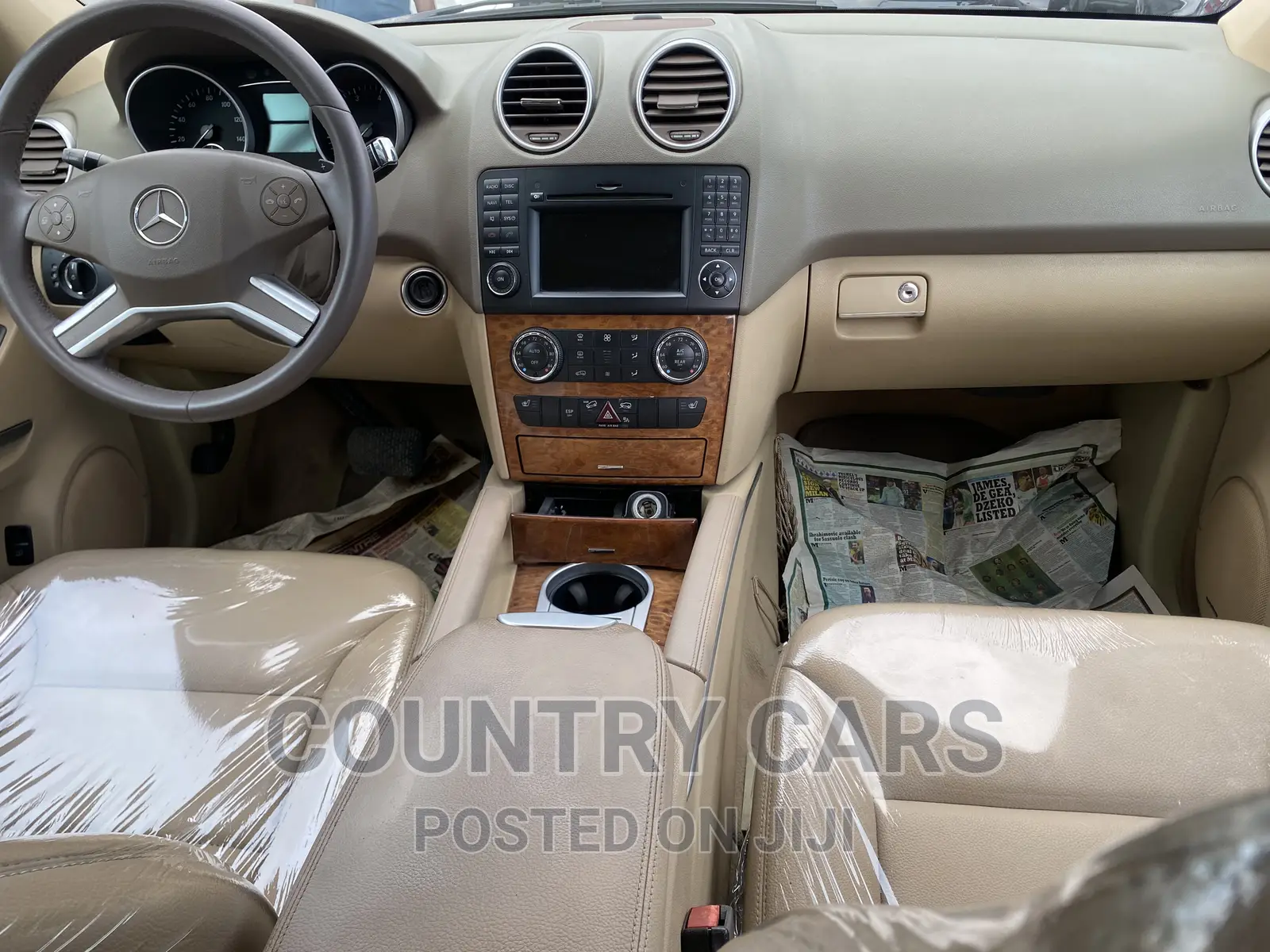 Mercedes-Benz M Class ML 350 4Matic 2010 Gold