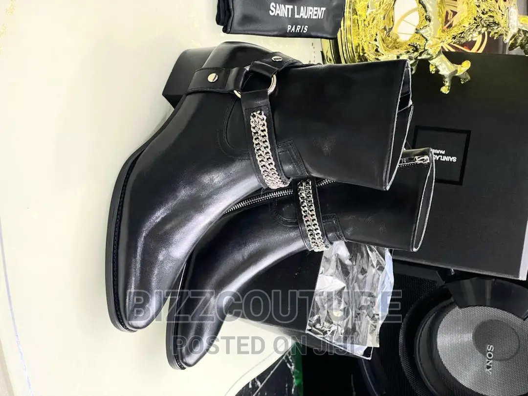Original Saint Laurent Boots Available Instore