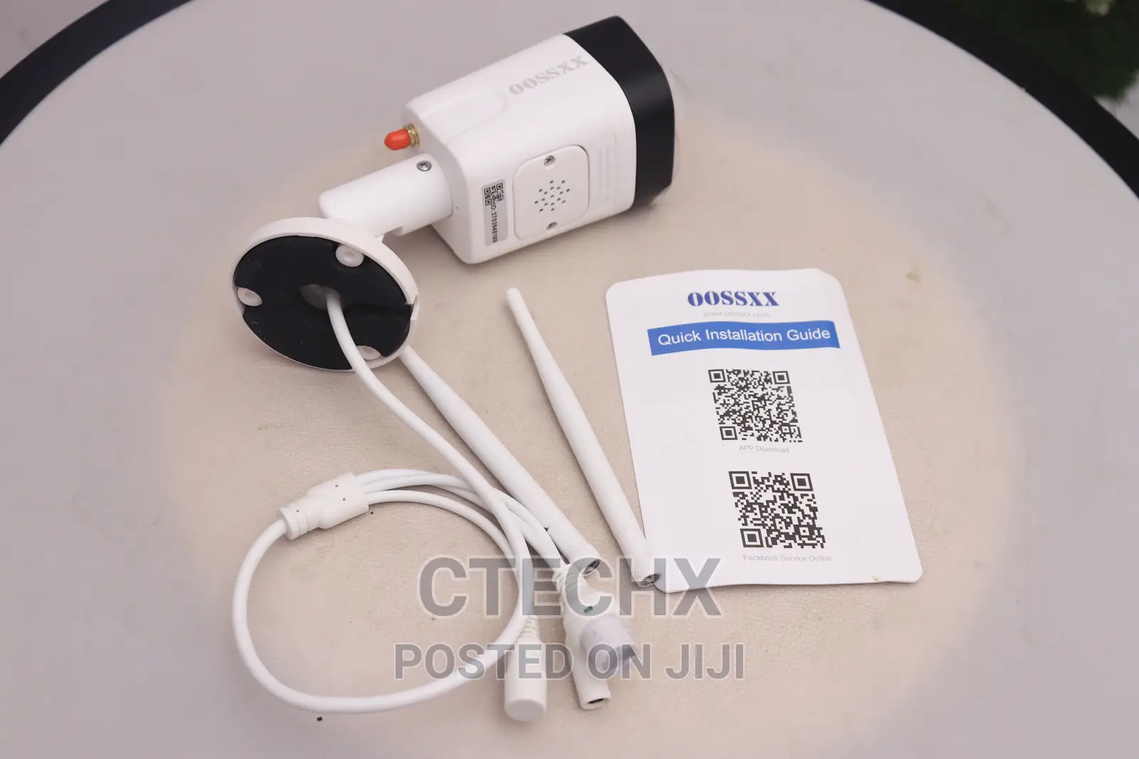 OOSSXX 5MP 130° Ultra Wide-Angle Security Wireless Camera