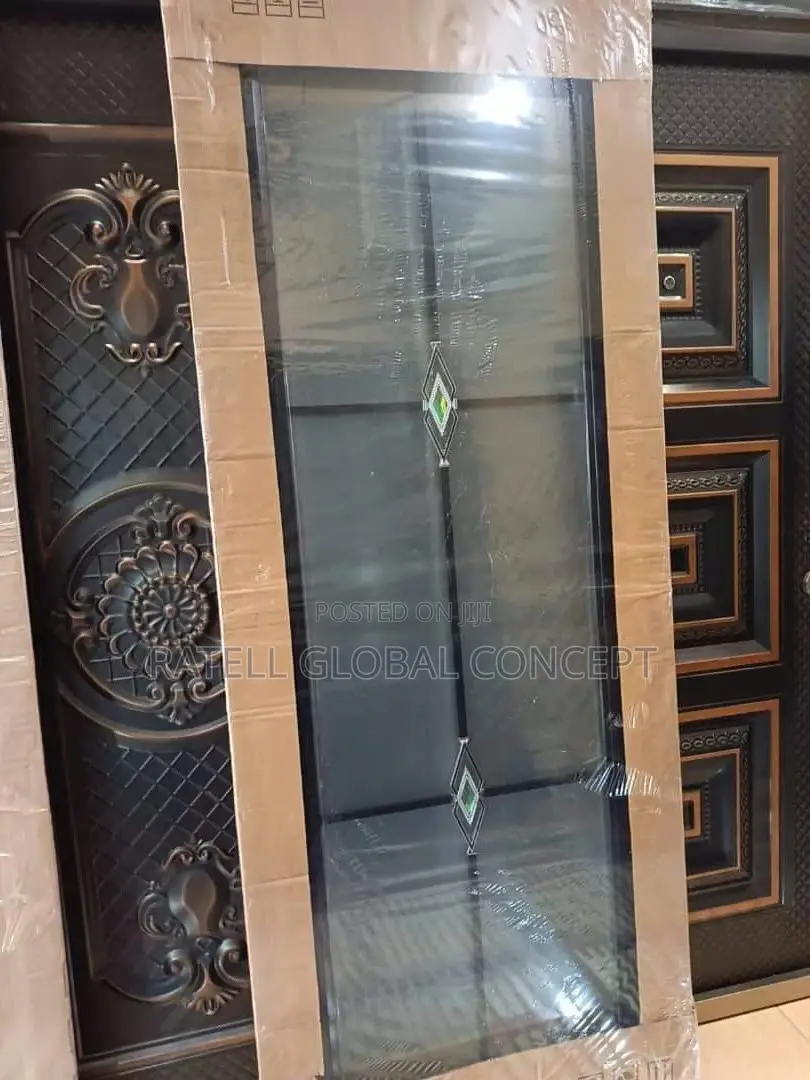 Aluminium Glass Bathroom Doors [Full Glass]