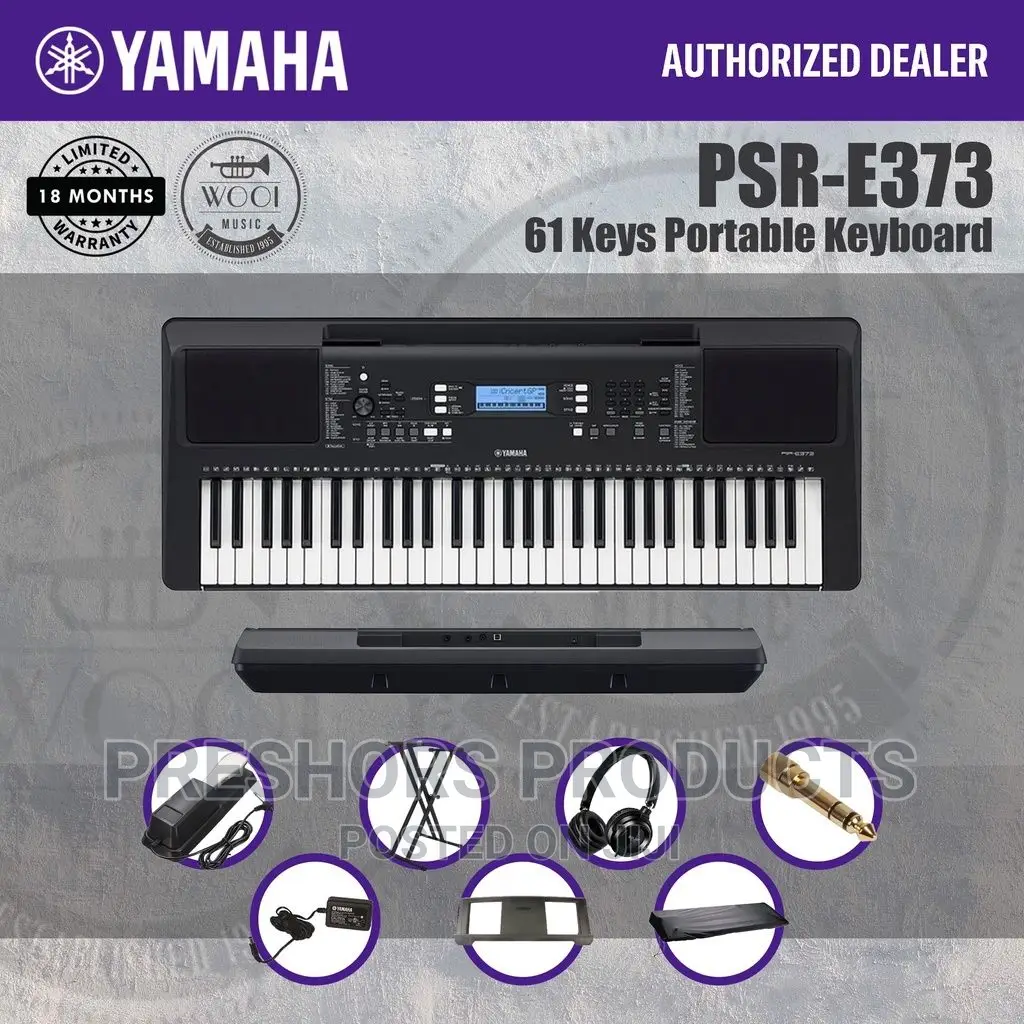 Yahama PSR E373 Professional Keyboad