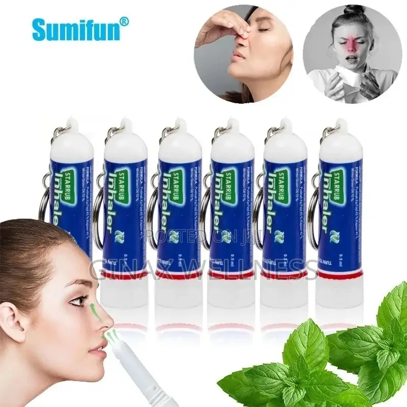 Starrub Nasal Inhaler for Nasal Congestion Etc