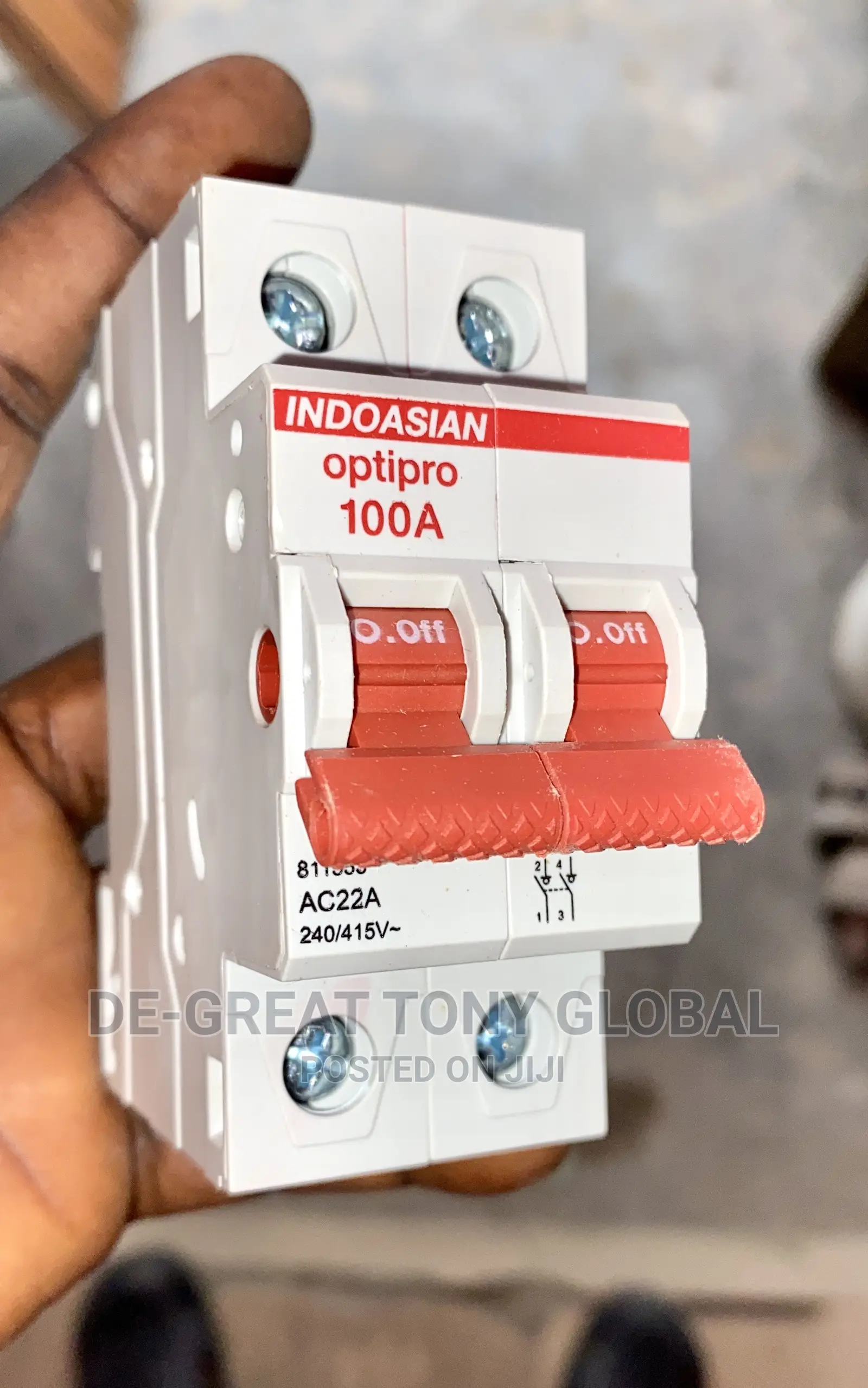 Breaker 100A 2p Indoasian