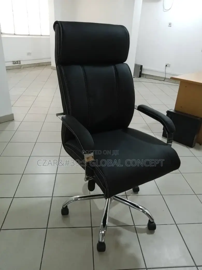 Ergonomic Executive Leather Office Chair
