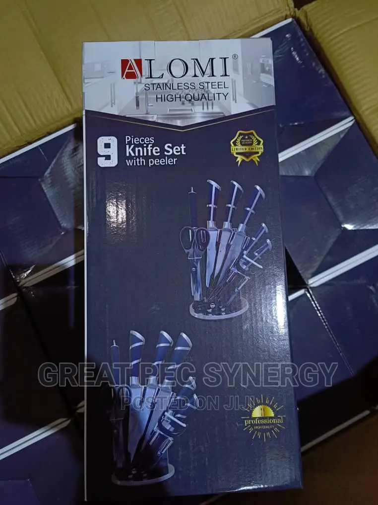 Unique Knife Set - High Quality Stainless Steel