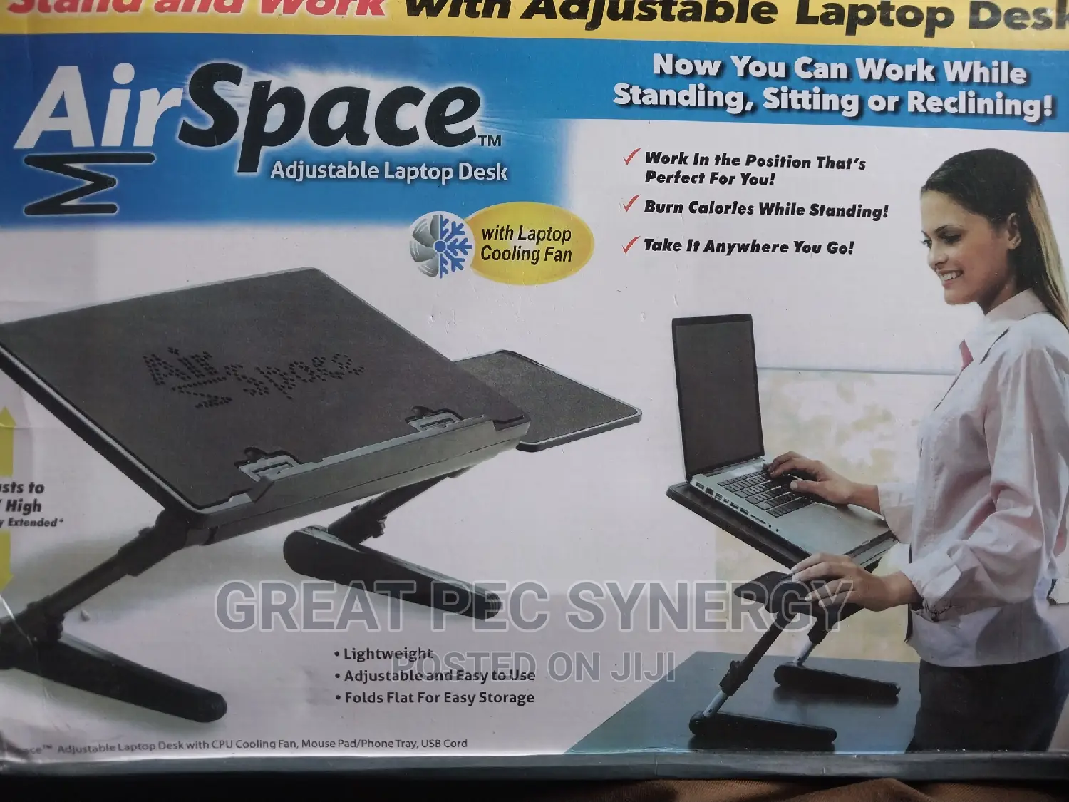 Airspace Adjustable Laptop Desk