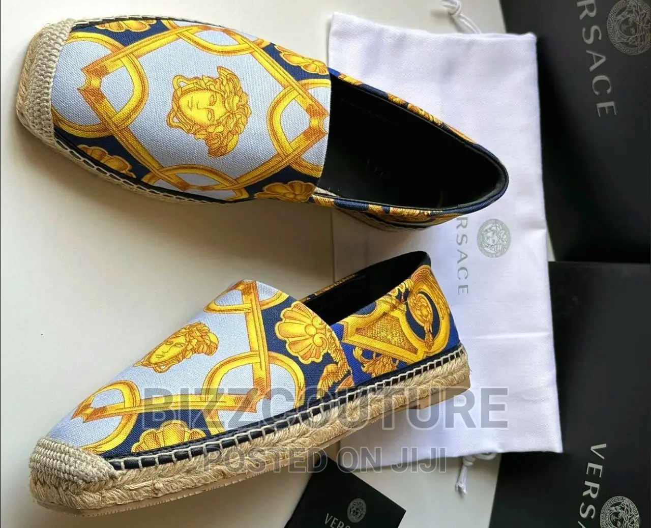 Original VERSACE Espadrilles Available in Store