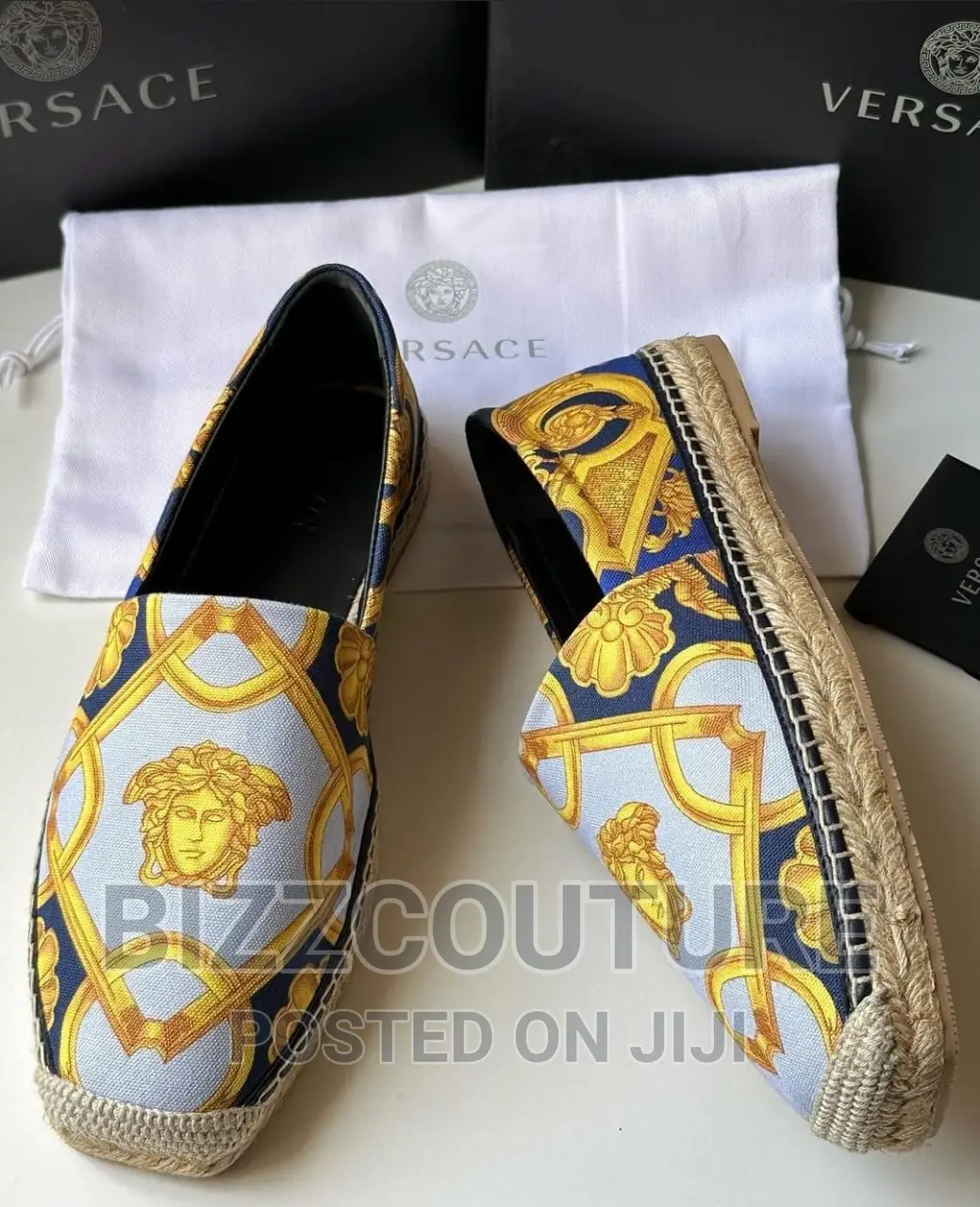 Original VERSACE Espadrilles Available in Store