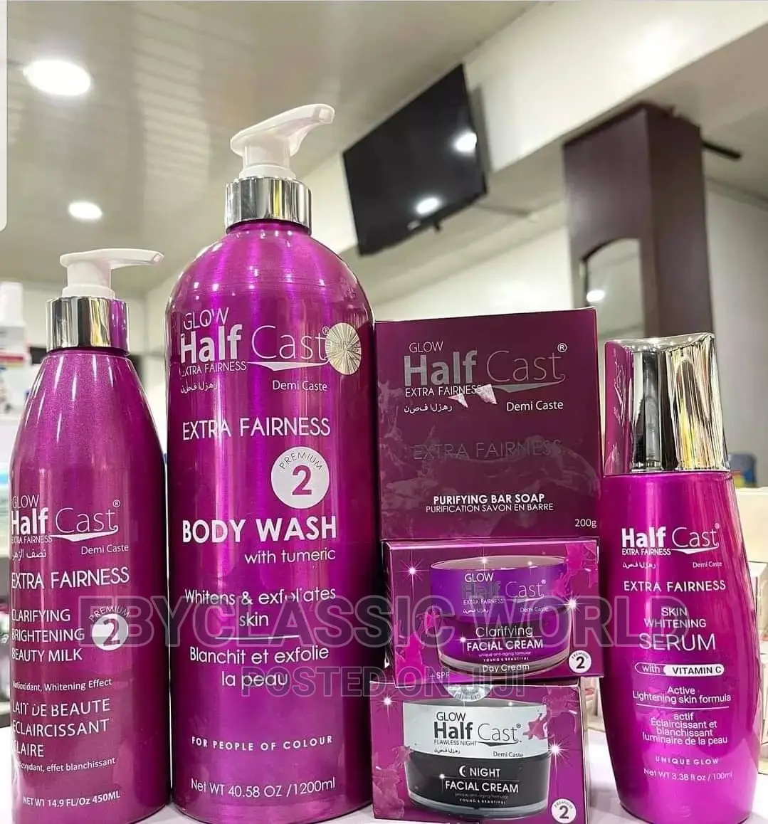 Glow Halfcast Extra Fairness Body Bath and Lotion