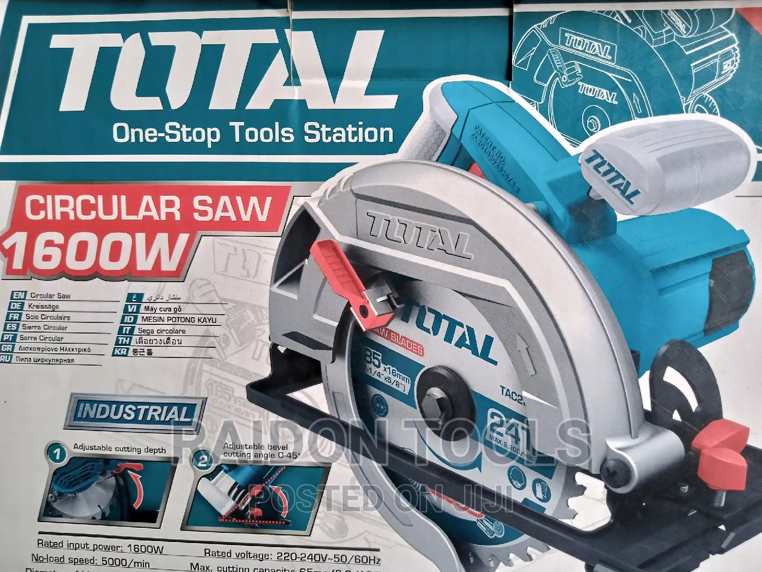 Circular Saw Machine 71⁄4/185mm