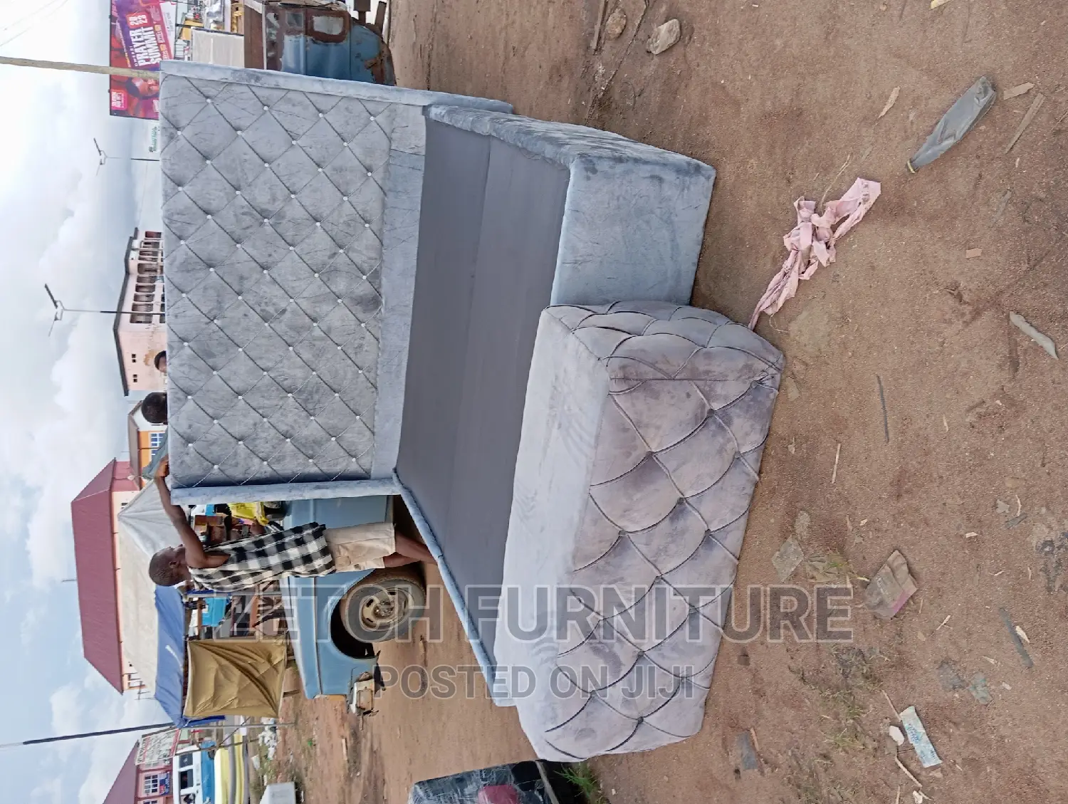 Standard Padded 6x6 Bedframe
