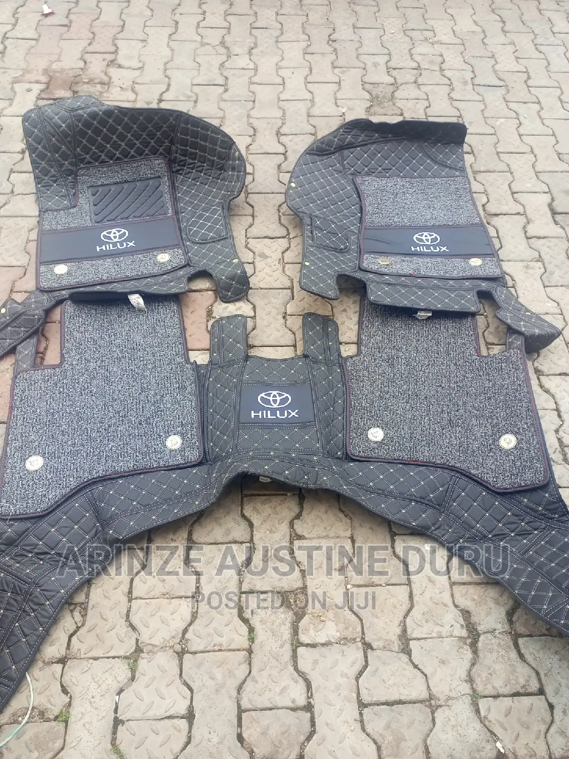 Floor Mats Liner Fit Toyota Hilux 2012-2020