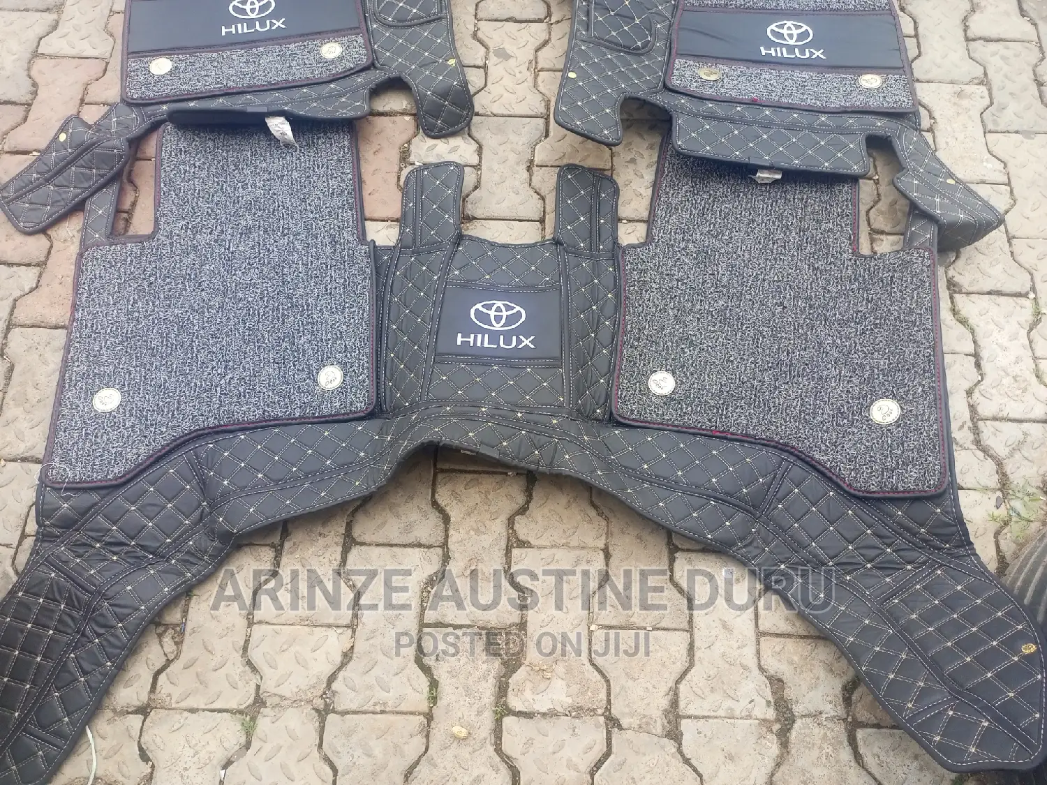 Floor Mats Liner Fit Toyota Hilux 2012-2020