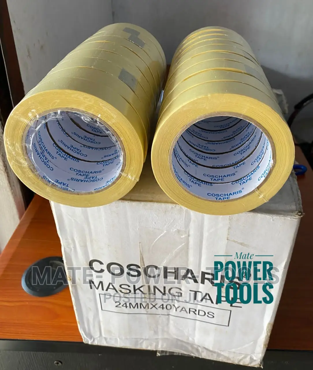Coscharis Masking Tape 24mm X 40 Yards