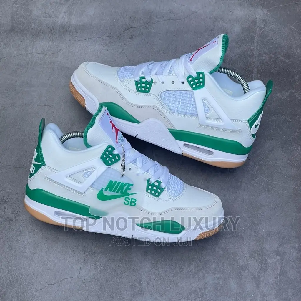 Nike SB X Air Jordan 4 "Pine Green MEN WOMEN SNEAKERS "