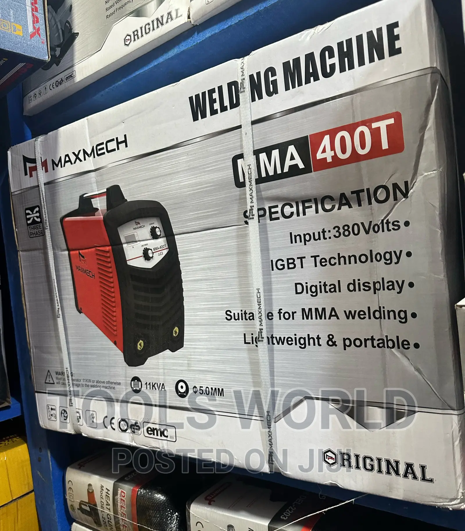 Maxmech 400A Inverter Welding Machine 3phase