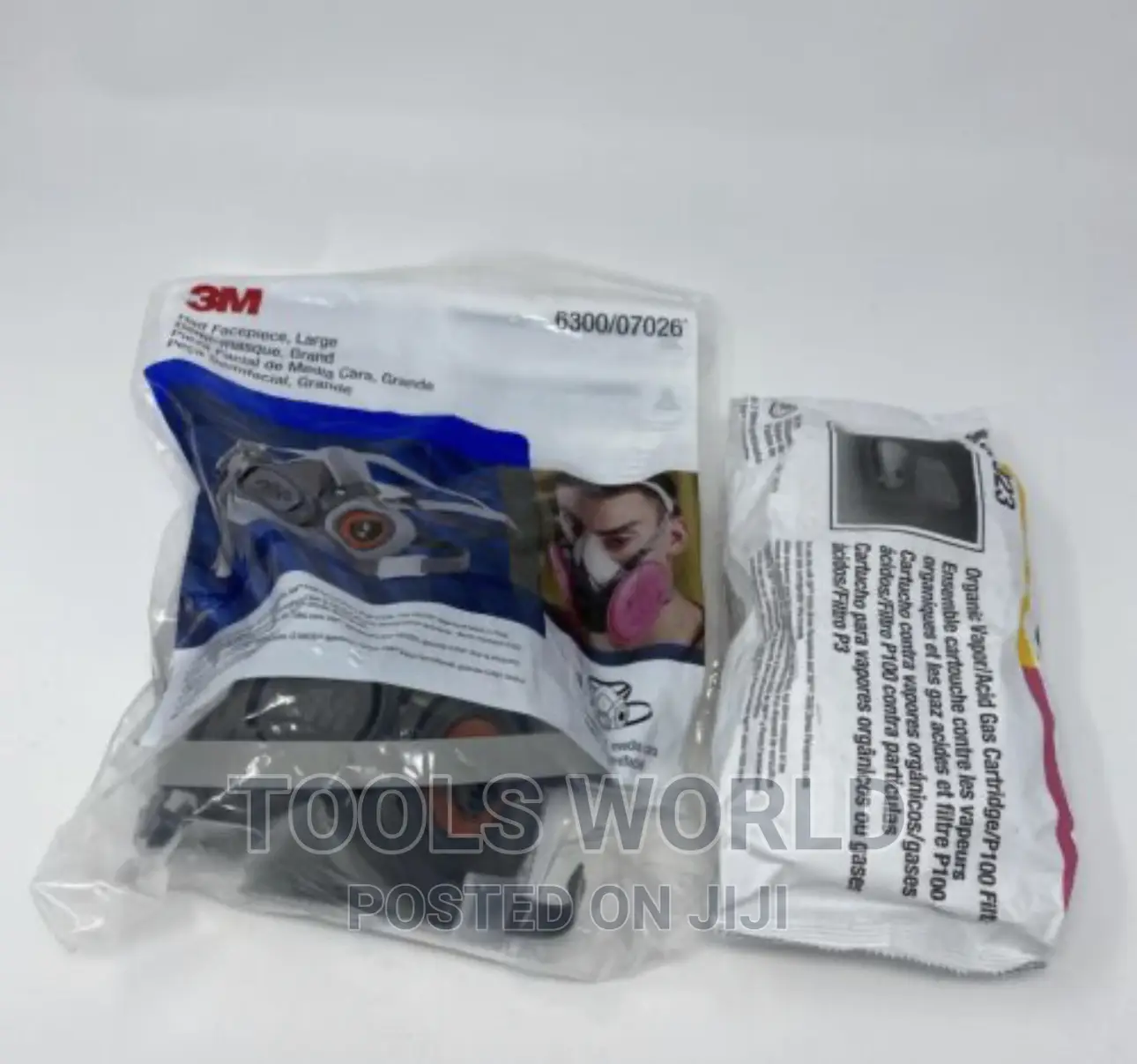 3m Respirator + 1pair Of Vapour Cartridges