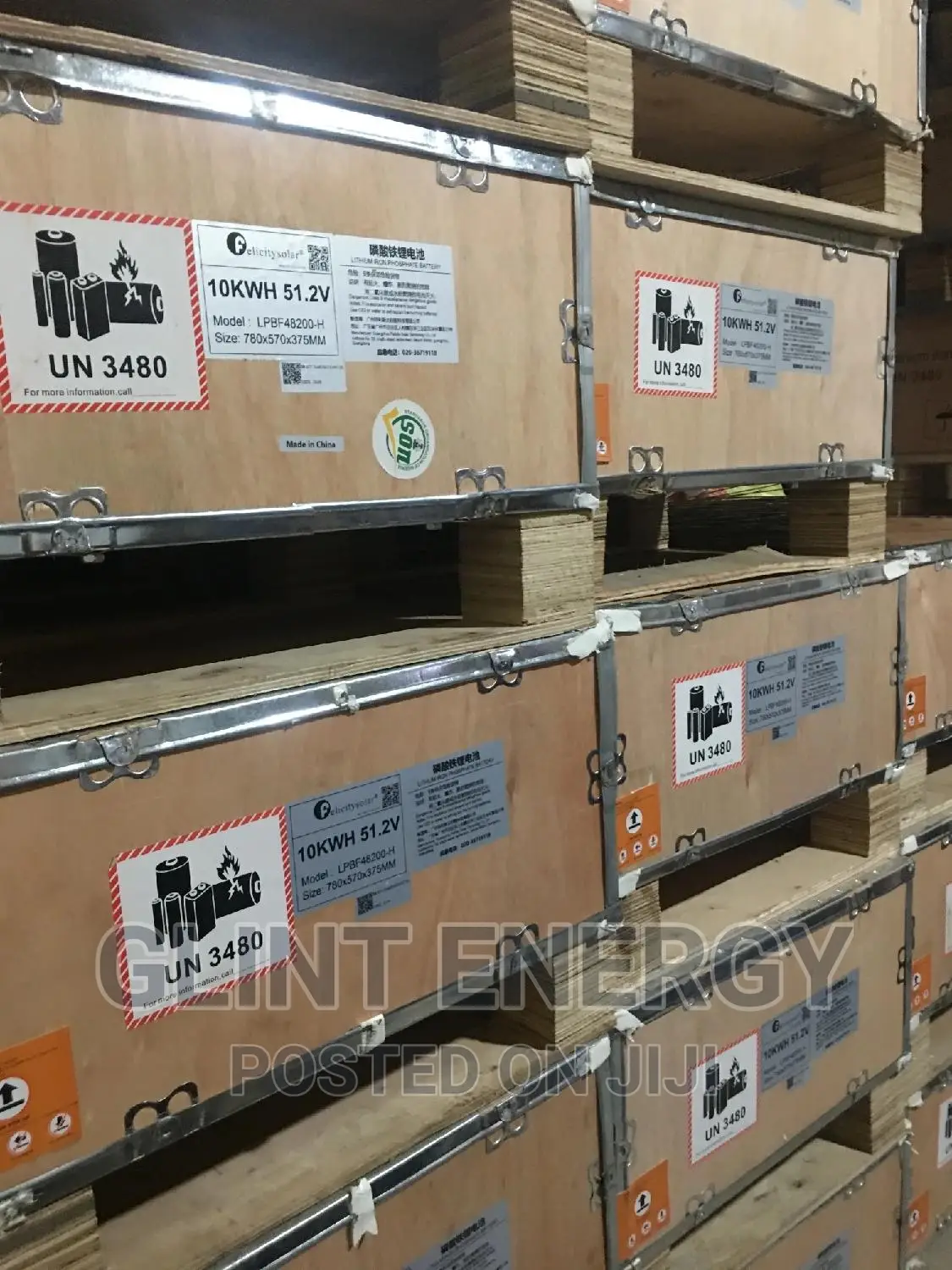 10kwh 51.2v Lpbf48200-h Felicity Lithium Battery