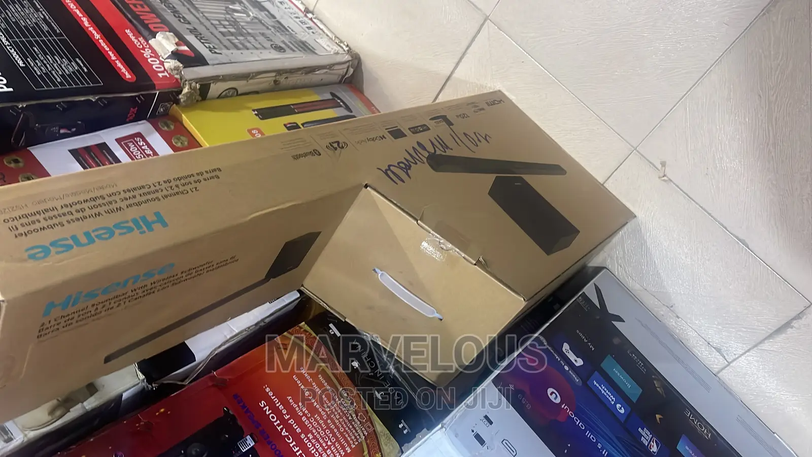 Brand New Hisense Sound Bar Bluetooth AUX USB HDMI .