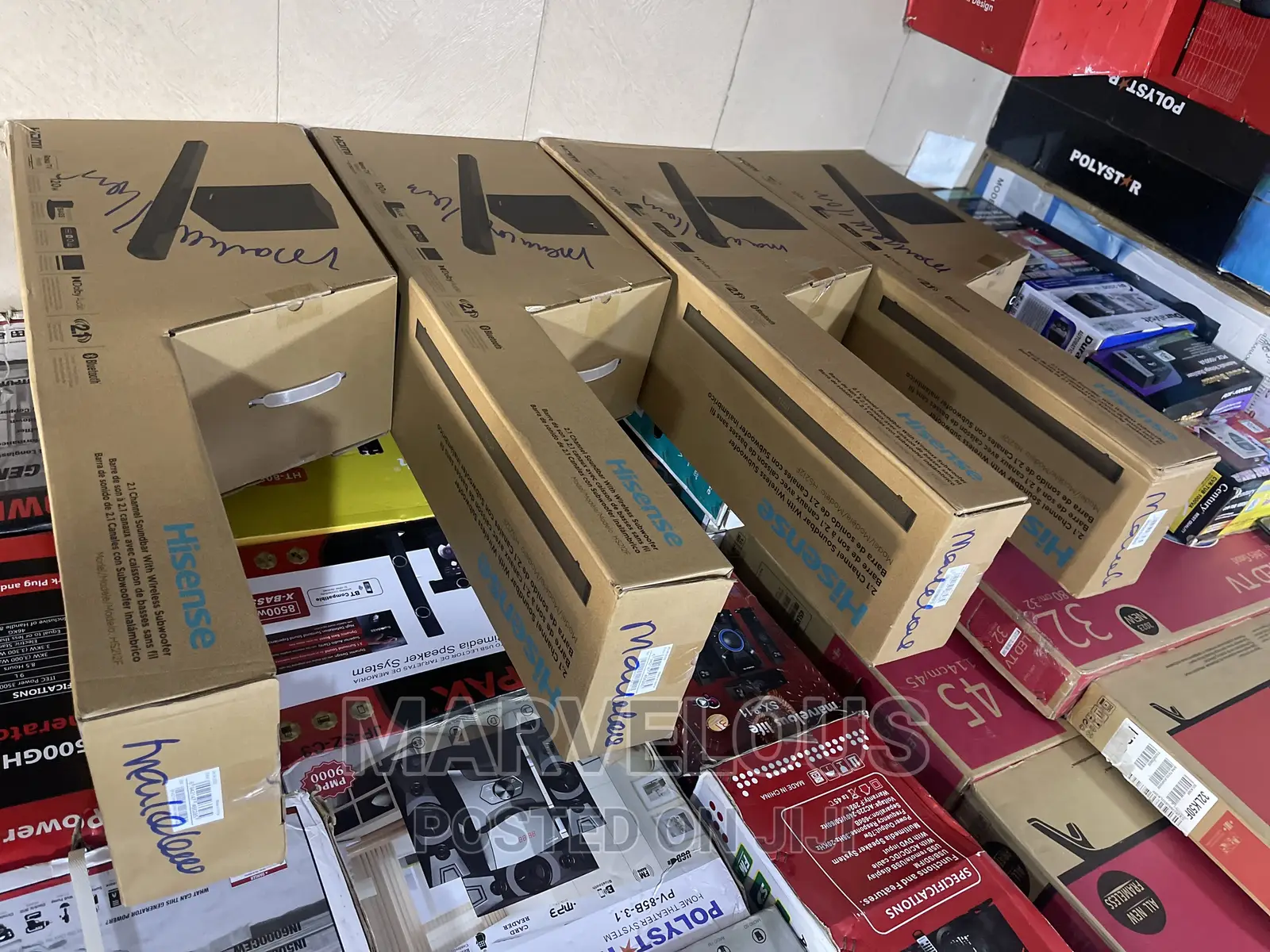 Brand New Hisense Sound Bar Bluetooth AUX USB HDMI .