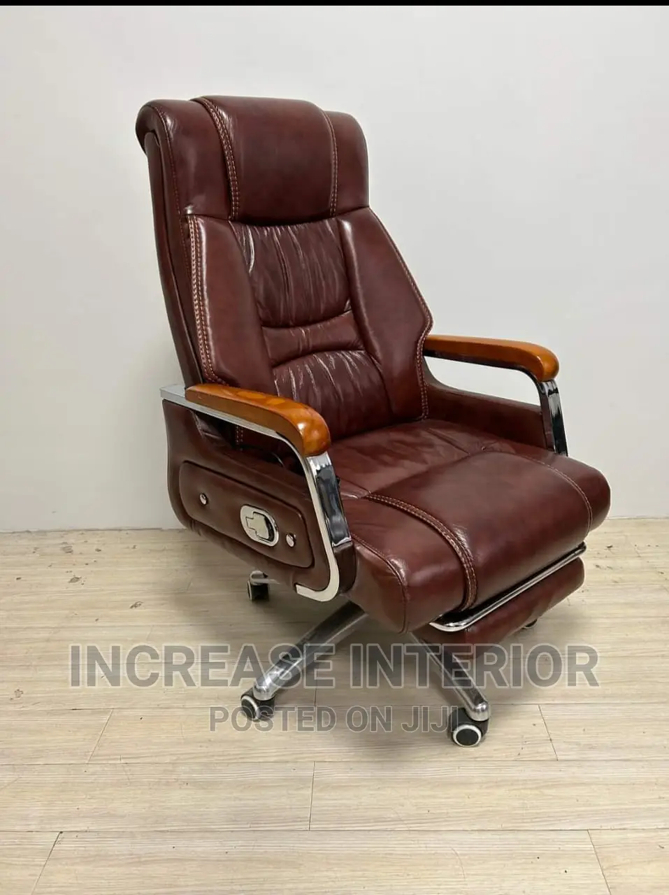 Quality Executive Recline Office Chair With Foot Rest