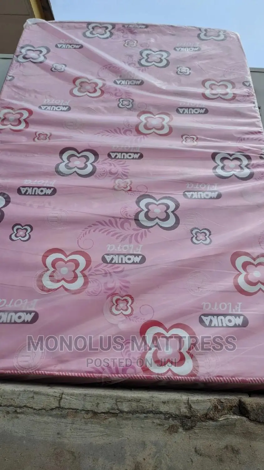 4 by 6 by 8 Inches Mouka Flora Quality Firm Mattress