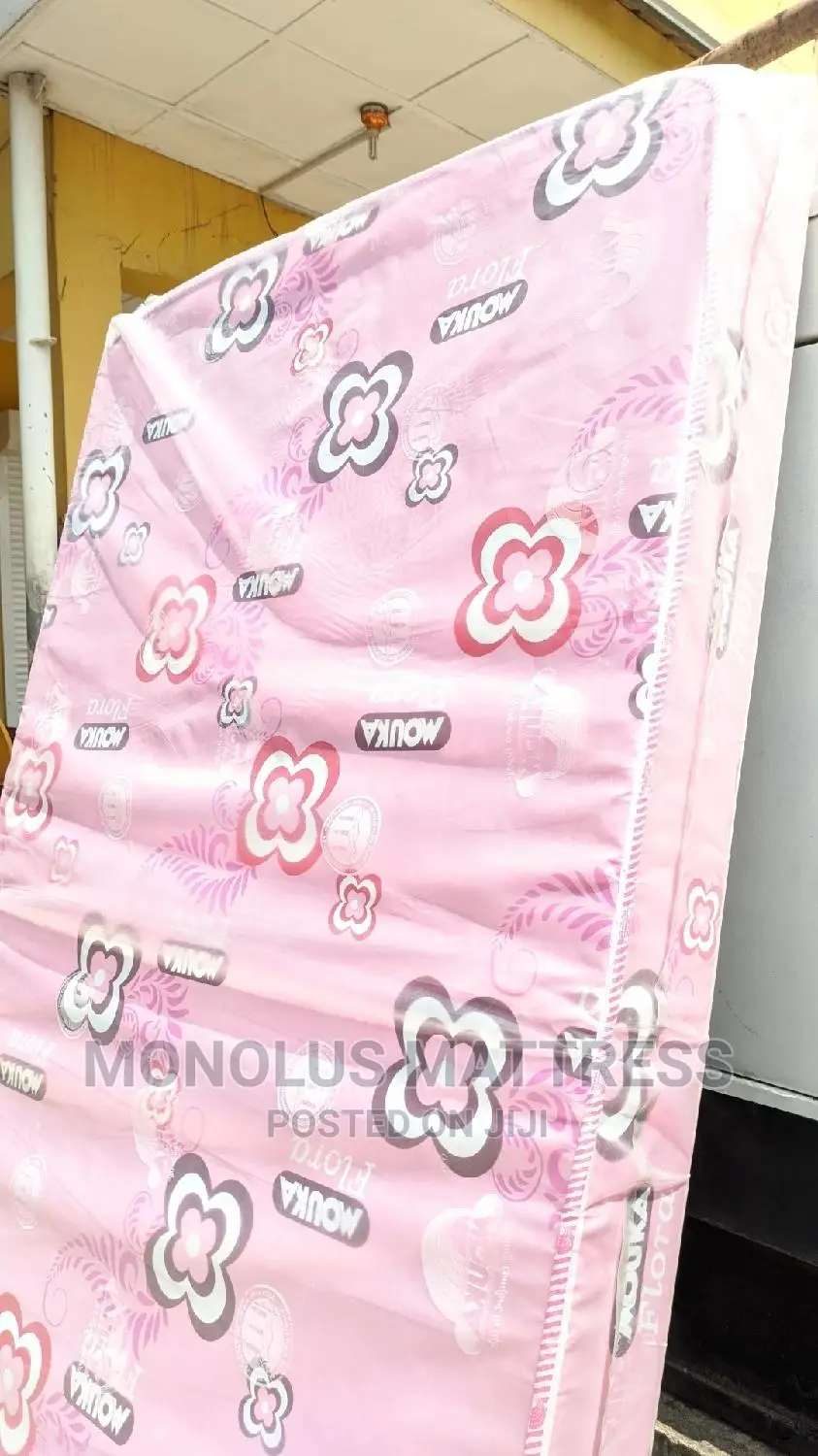 4 by 6 by 8 Inches Mouka Flora Quality Firm Mattress