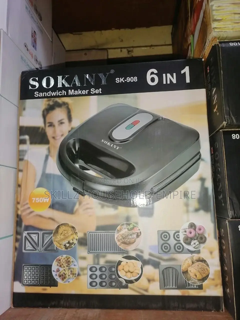 Sokany 6in1 Sandwich Maker