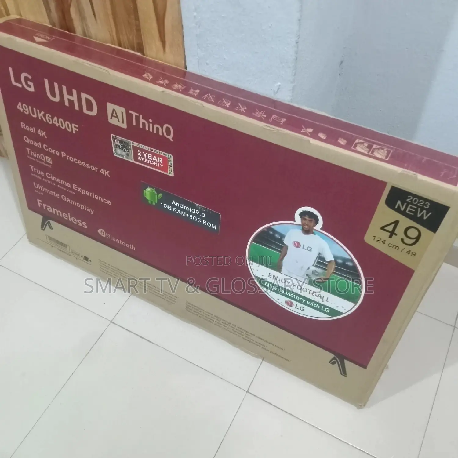 LG 49 Inches Smart TV Netflix Youtube Facebook Wi-Fi