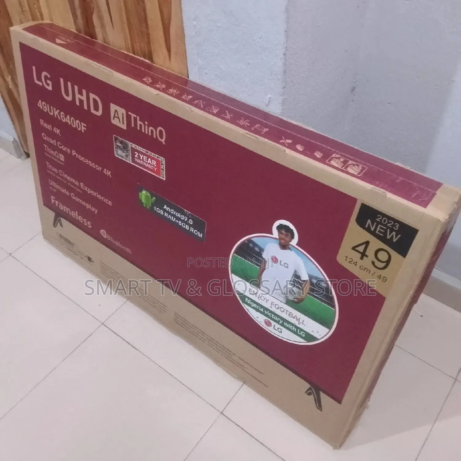 LG 49 Smart TV Netflix Youtube Facebook Wi-Fi Goggles Int